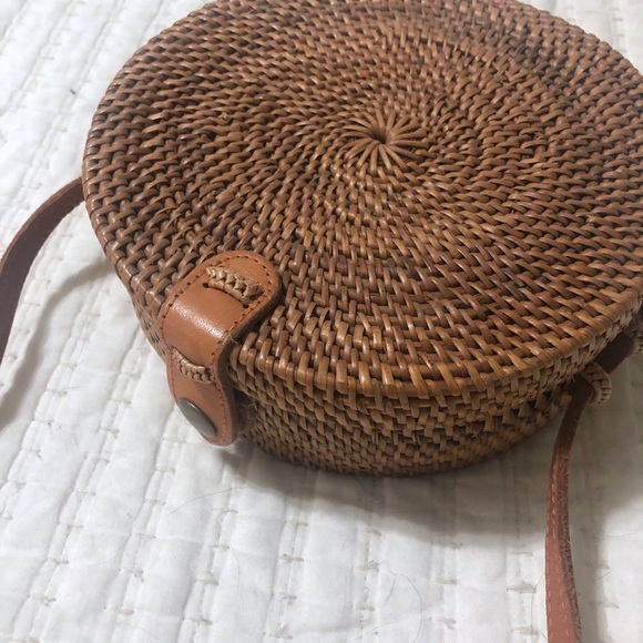 Anthropologie Marcia Woven Crossbody Bag - Brown - Picture 6 of 10